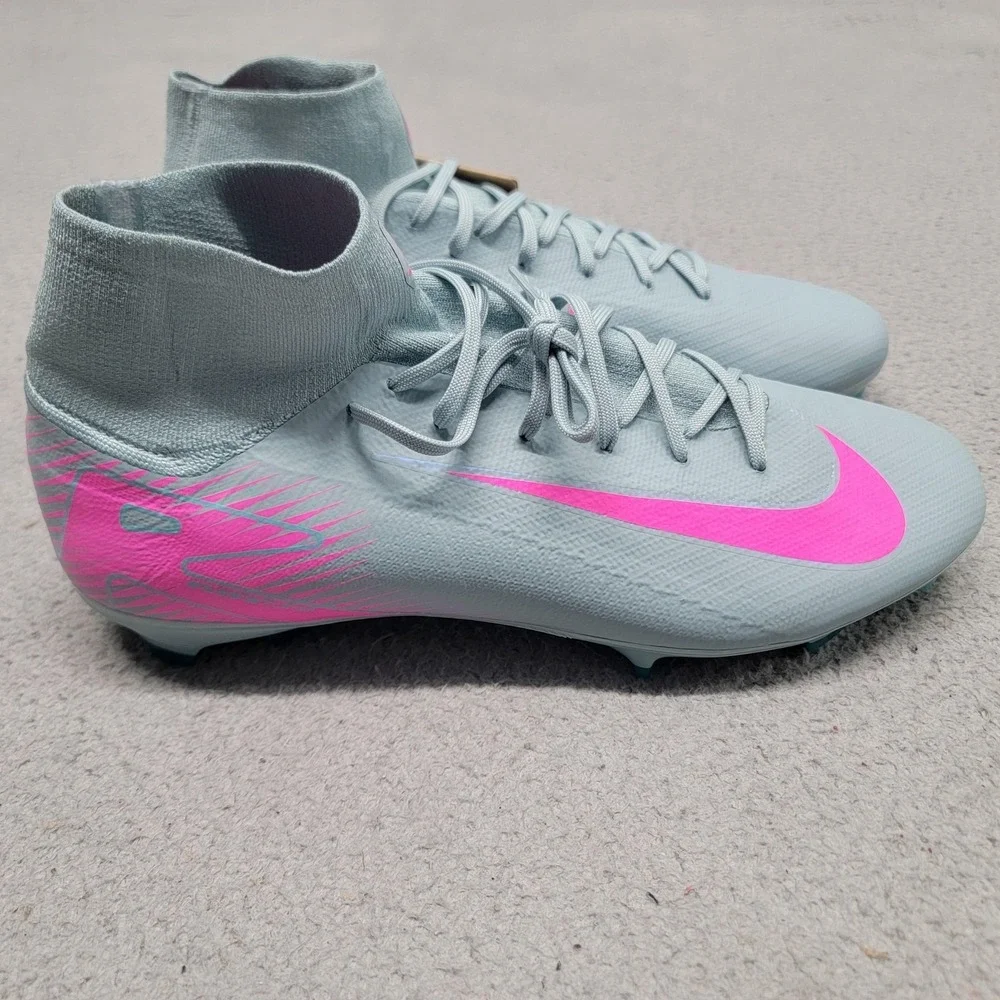 Nike Mercurial Superfly 10 Pro FG Shoes Mens 12‎ Prism Soccer Cleats HF9433-301